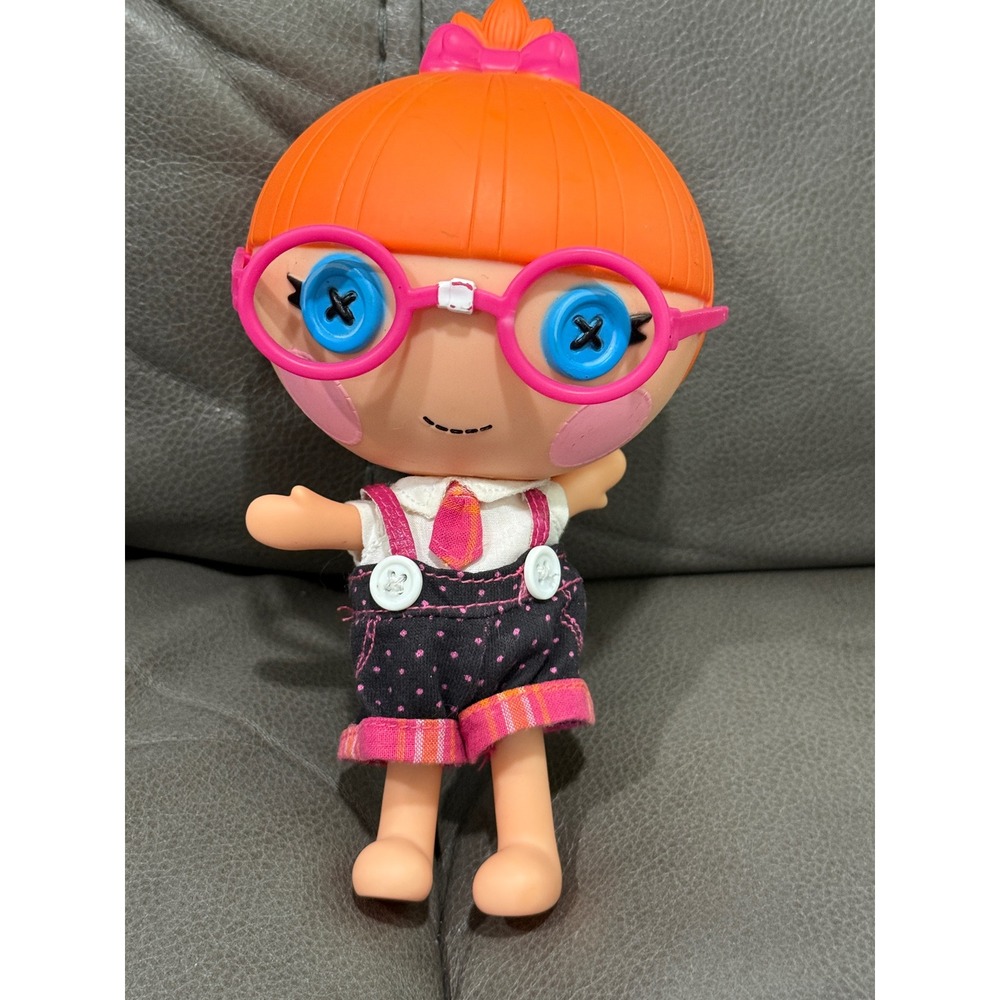 Lalaloopsy Bea Spells-a-Lot Doll Orange Hair Pink Glasses MGA Entertainment 2011
